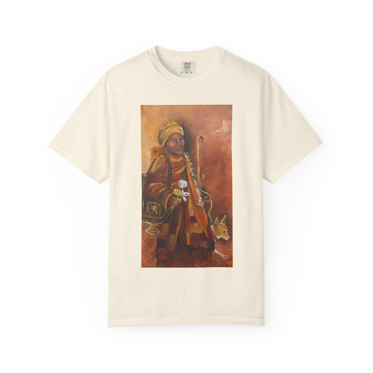 Walk for Peace T-Shirt — Monk Art Graphic Tee