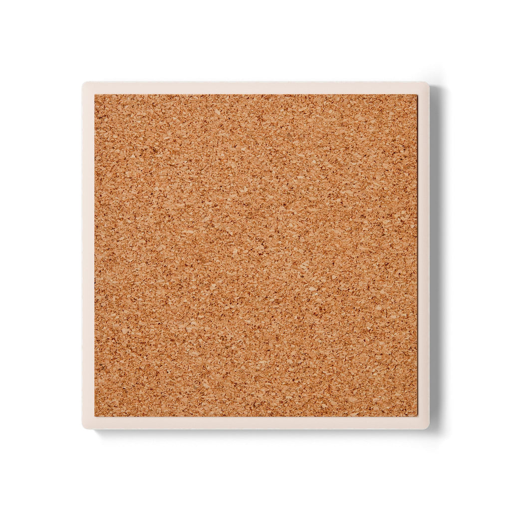 Coastal Kite Ceramic Coaster — Seaside Patio Drink Mat