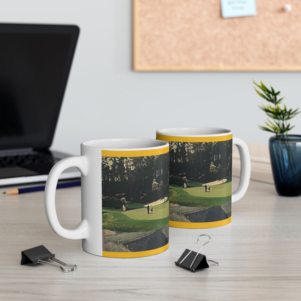 Augusta #12 Photo Golf Course Mug | 11oz 15oz Ceramic