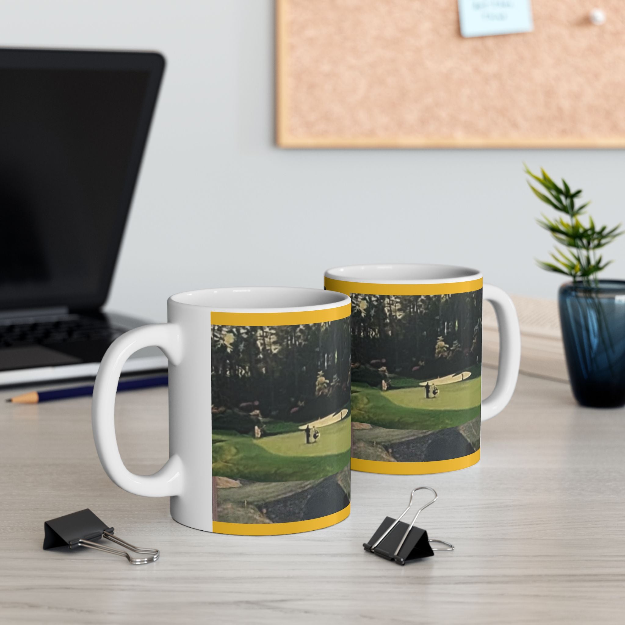 Augusta #12 Photo Golf Course Mug | 11oz 15oz Ceramic