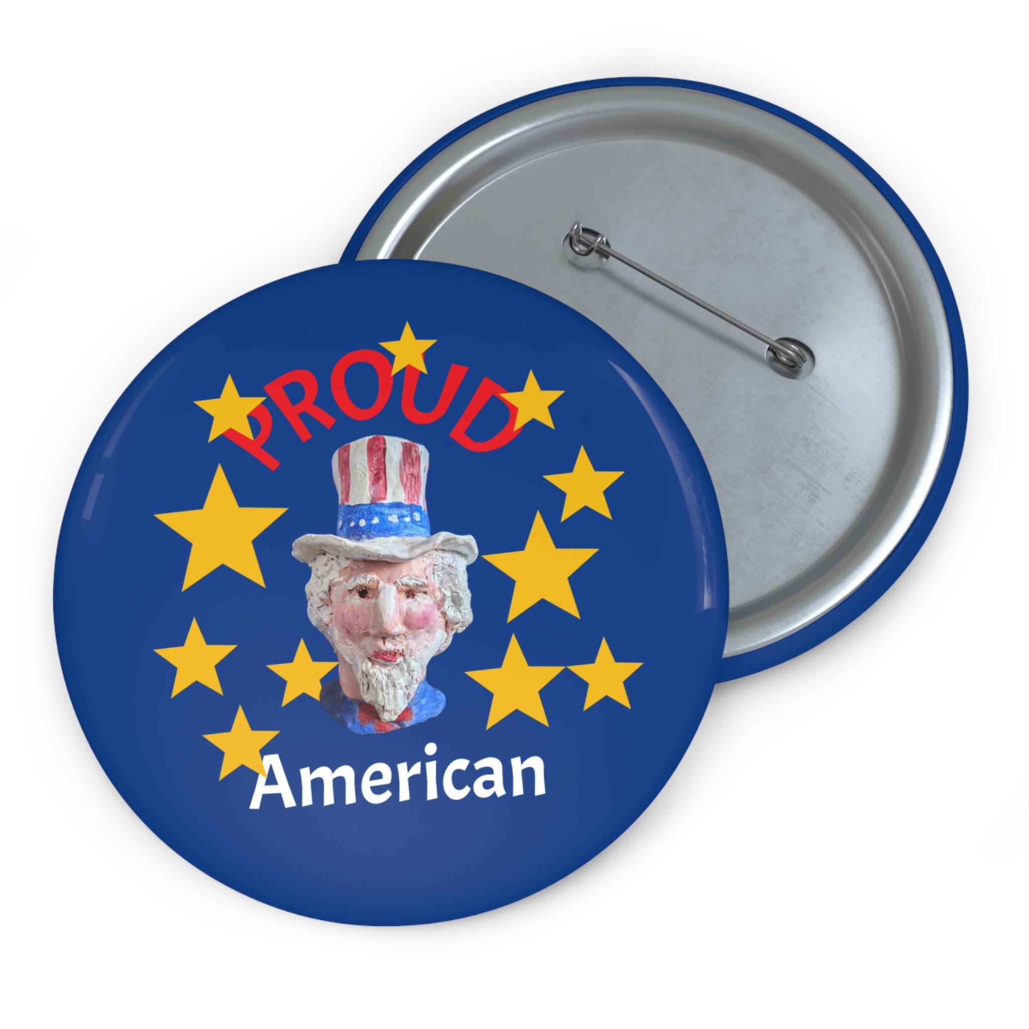 American pride Pin Button — Badge